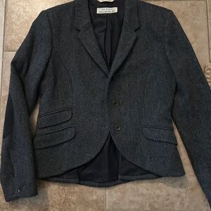 Rag & Bone Charcoal Herringbone Blazer